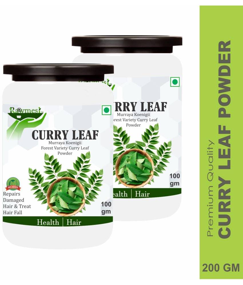     			Rawmest Curry Leaf For Health & Hair Growth Powder 200 Gm Pack of 2