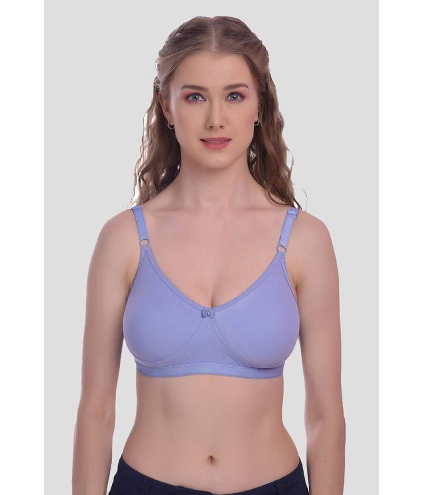 Elina Cotton Non Padded Women's T-Shirt Bra ( Purple ) Elina Cotton Non Padded Women's T-Shirt Bra ( Purple )
