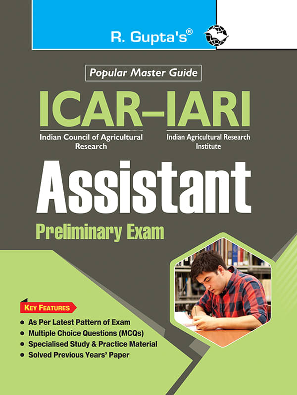 ICAR-IARI: Assistant Preliminary Exam Guide - English ICAR-IARI: Assistant Preliminary Exam Guide - English