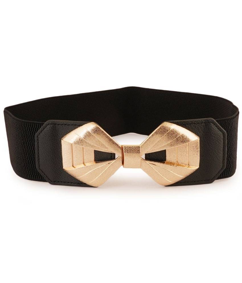 STYLE SHOES - Faux Leather Women's Stretchable Belt ( Pack of 1 ) STYLE SHOES - Faux Leather Women's Stretchable Belt ( Pack of 1 )