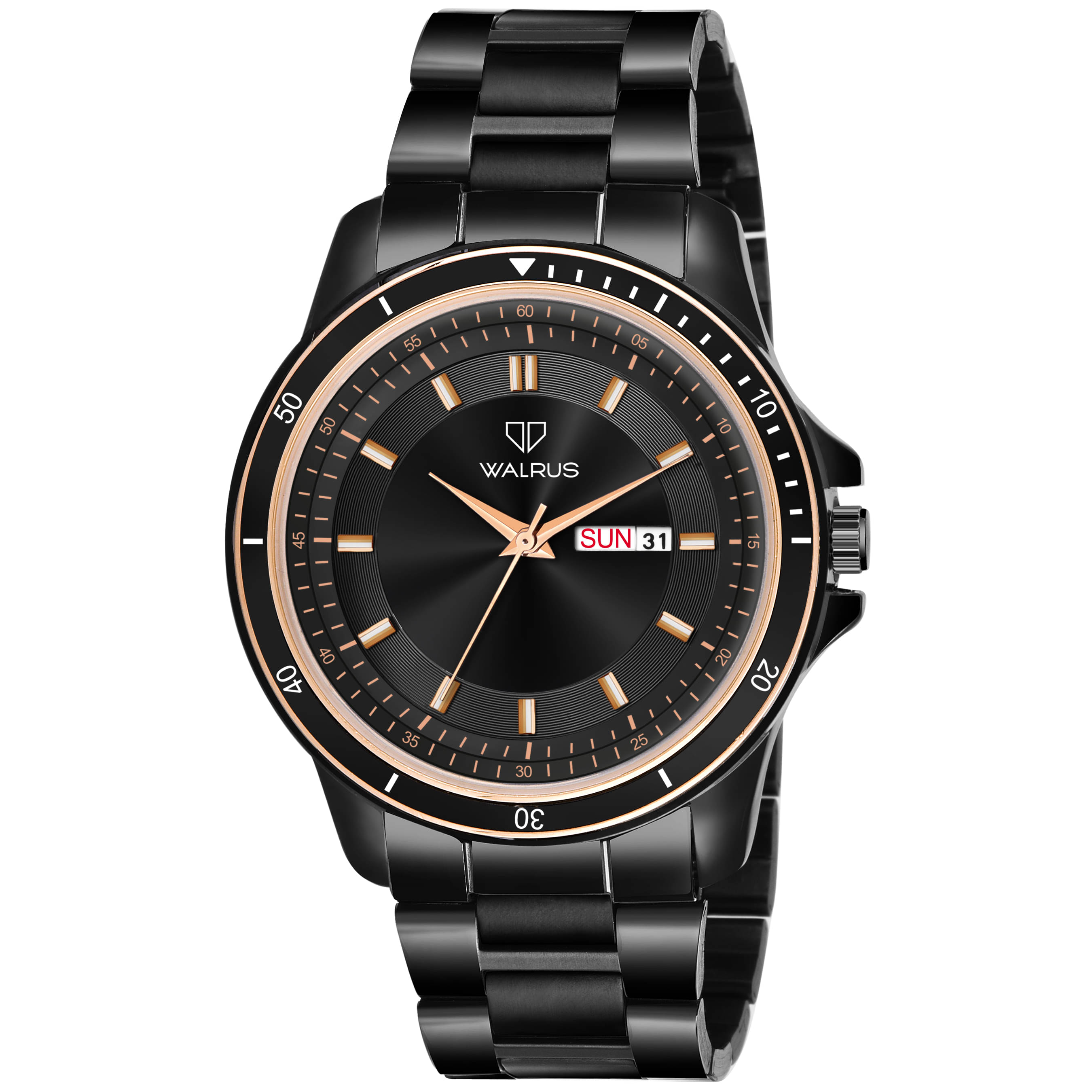     			Walrus - Black Stainless Steel Analog Men's Watch