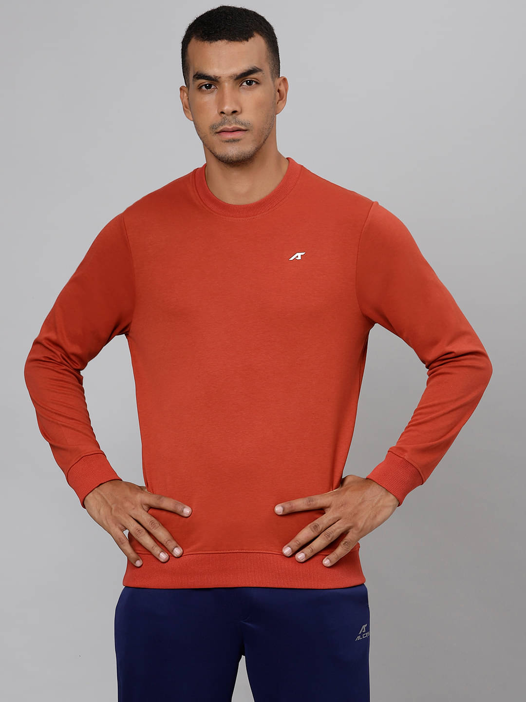     			Alcis - Red Cotton Men's Outdoor & Adventure Sweatshirt ( Pack of 1 )