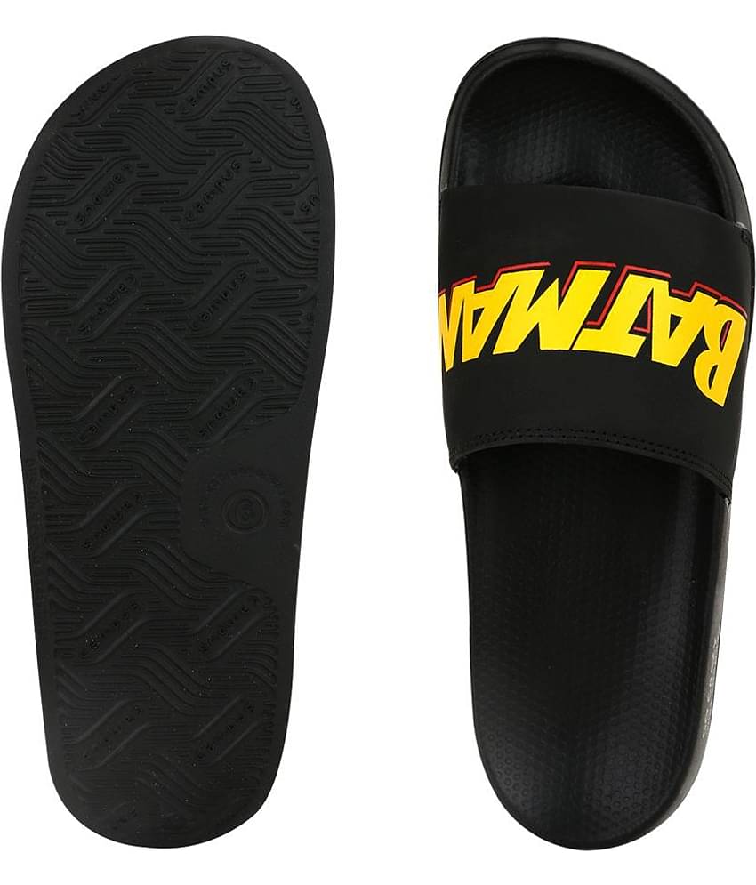 Campus Black Men's Slide Flip Flop (Pair of 1)
