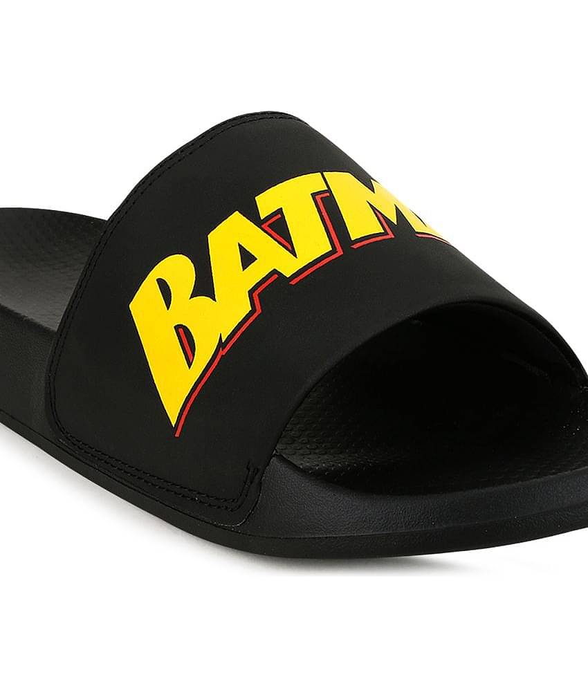 Campus Black Men's Slide Flip Flop (Pair of 1)