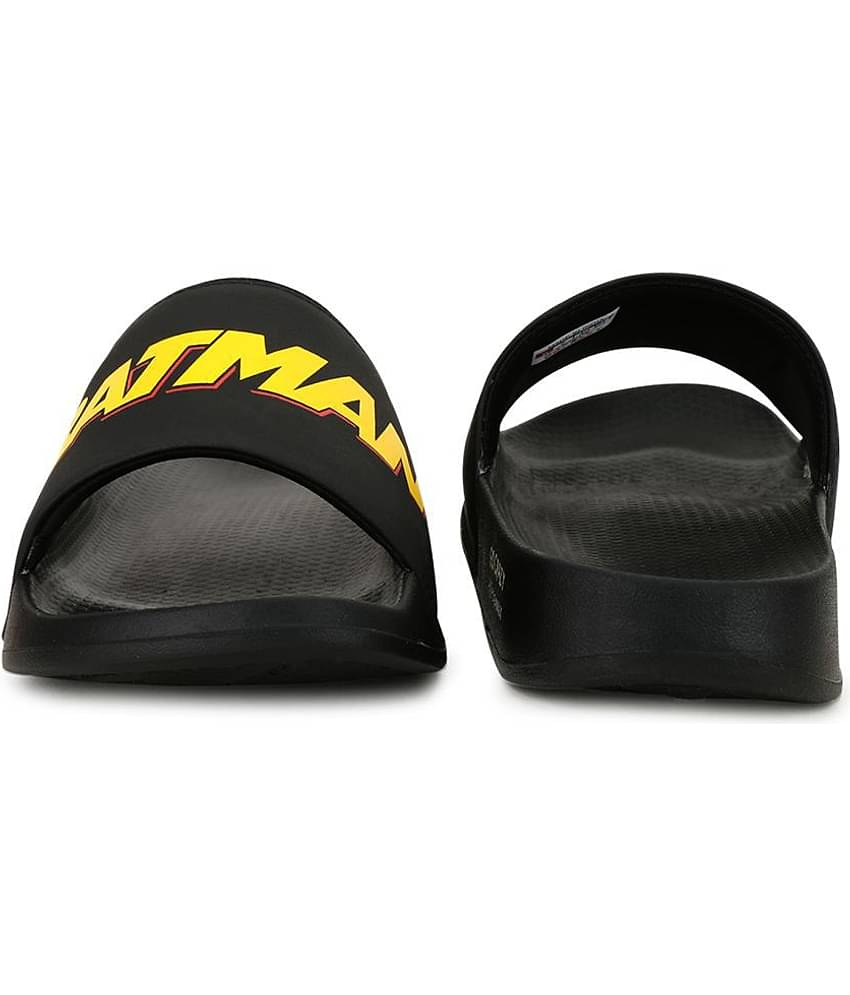 Campus Black Men's Slide Flip Flop (Pair of 1)