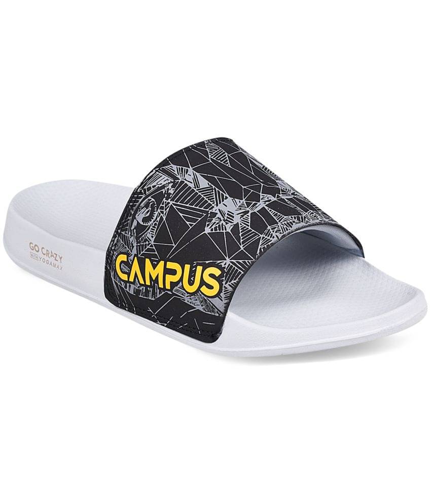 Campus Black Men's Slide Flip Flop (Pair of 1) - Image 5