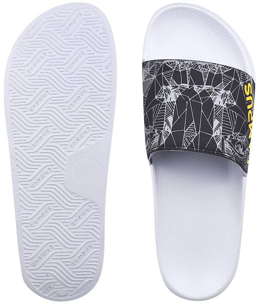 Campus Black Men's Slide Flip Flop (Pair of 1) - Image 6