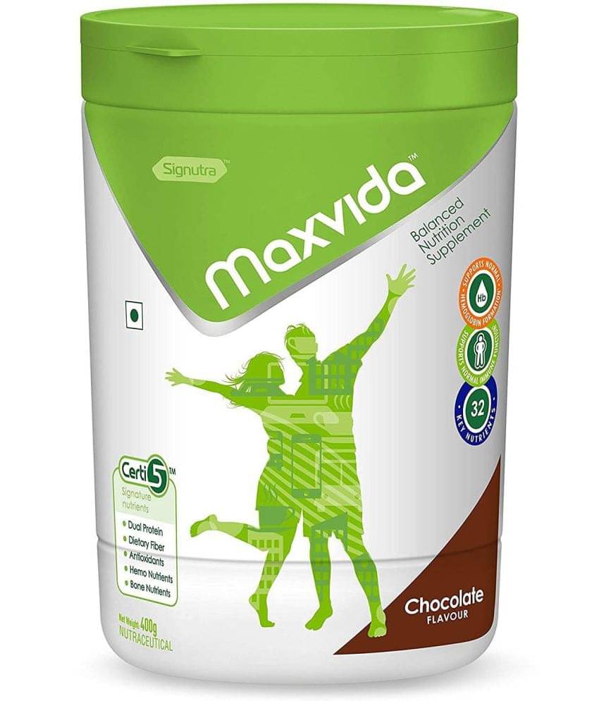 MAXVIDA Balanced Nutrition (Chocolate) Nutrition Drink 400 g MAXVIDA Balanced Nutrition (Chocolate) Nutrition Drink 400 g