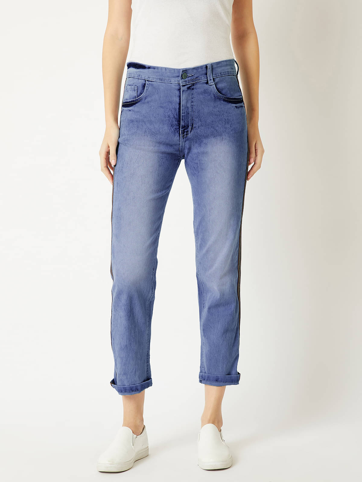     			Miss Chase - Blue Denim Women's Jeans ( Pack of 1 )