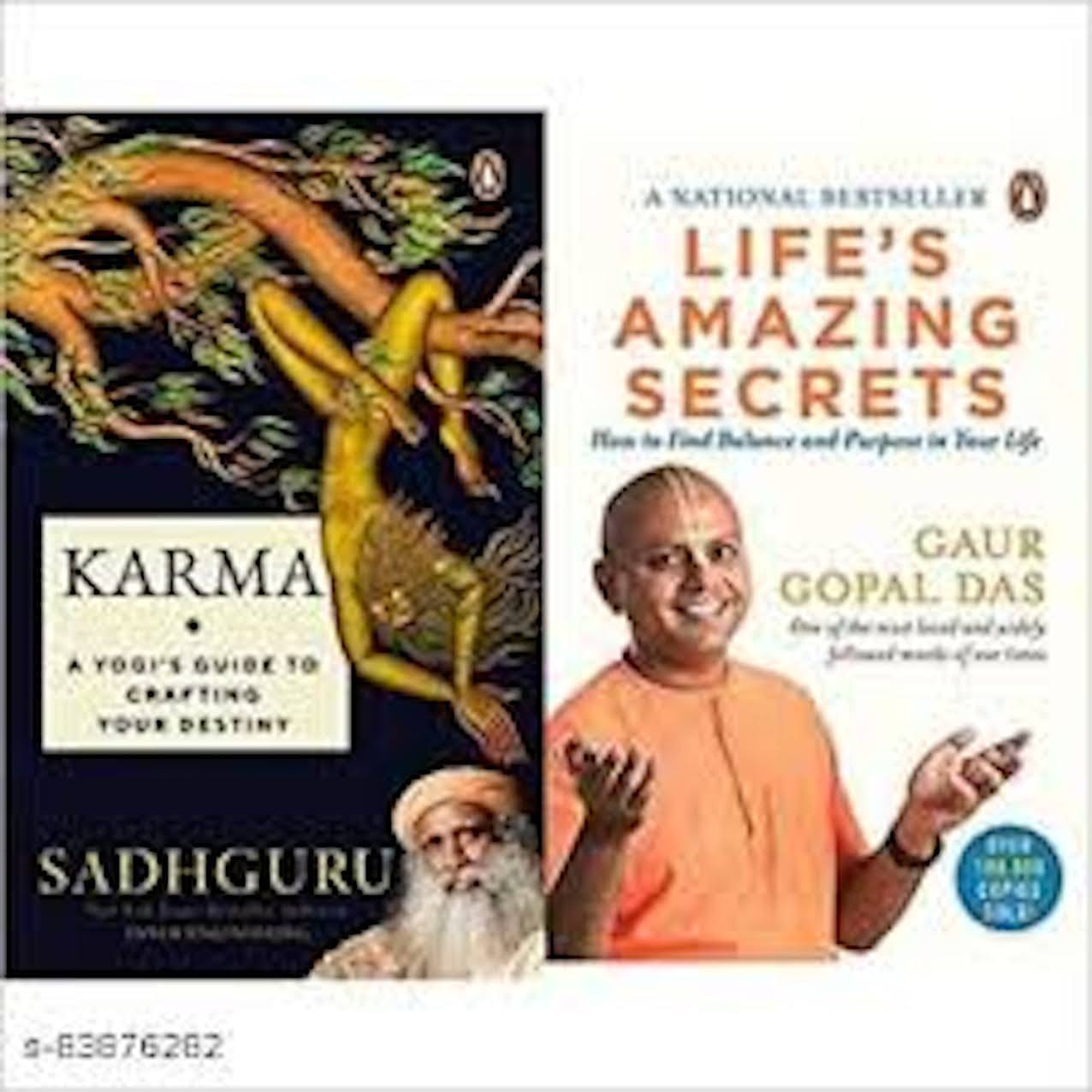     			Combo Of 2( Karma + Life's Amazing Secrets) (Paperback, SADHGURU AND GAUR GOPAL DAS