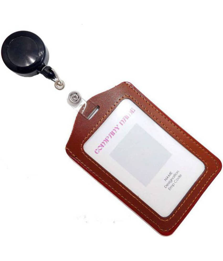 Dey 's stationery store - PU Leather Card Holder ( Pack 1 ) - Stationery | Buy online on ZillyBuy