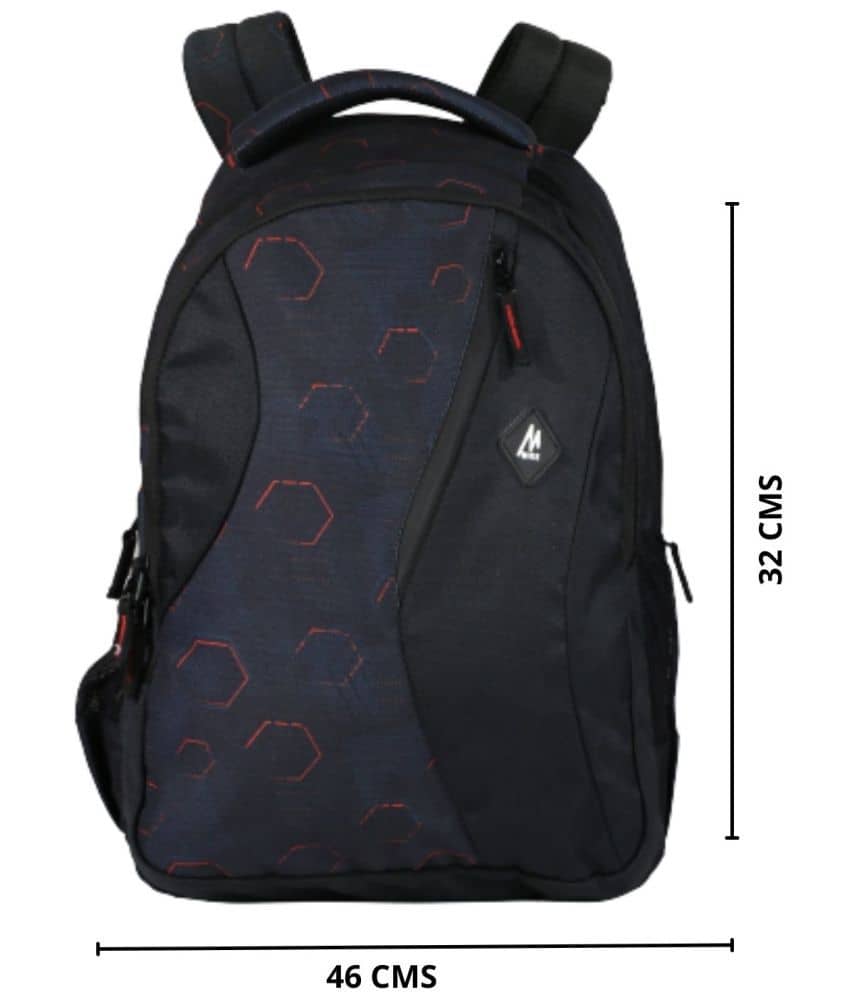 MIKE 25 Ltrs Assorted Polyester College Bag