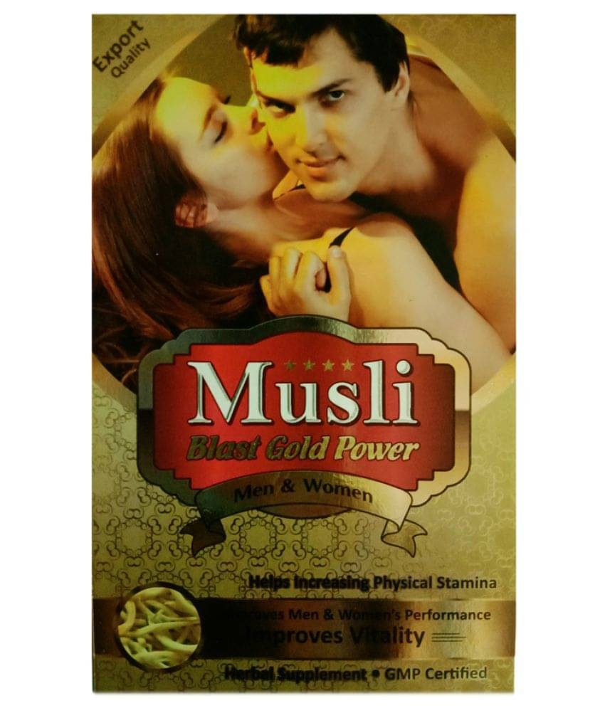 Dr. Chopra Musli Blast Gold Power Capsule 10 no.s Pack of 1 Dr. Chopra Musli Blast Gold Power Capsule 10 no.s Pack of 1