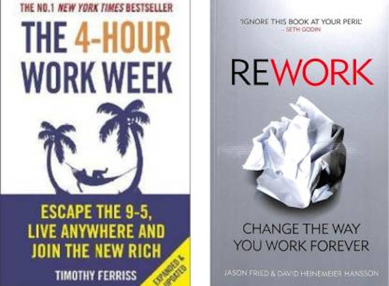Rework & The 4-Hour Work Week (Paperback, Jeson Fried, Timothy Ferriss) Rework & The 4-Hour Work Week (Paperback, Jeson Fried, Timothy Ferriss)