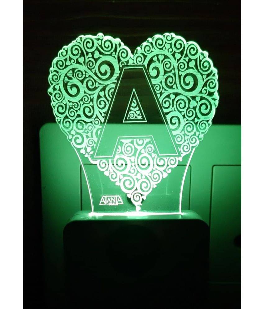SUPER AJANTA - Multicolor Night Lamp ( Pack of 1 ) SUPER AJANTA - Multicolor Night Lamp ( Pack of 1 )
