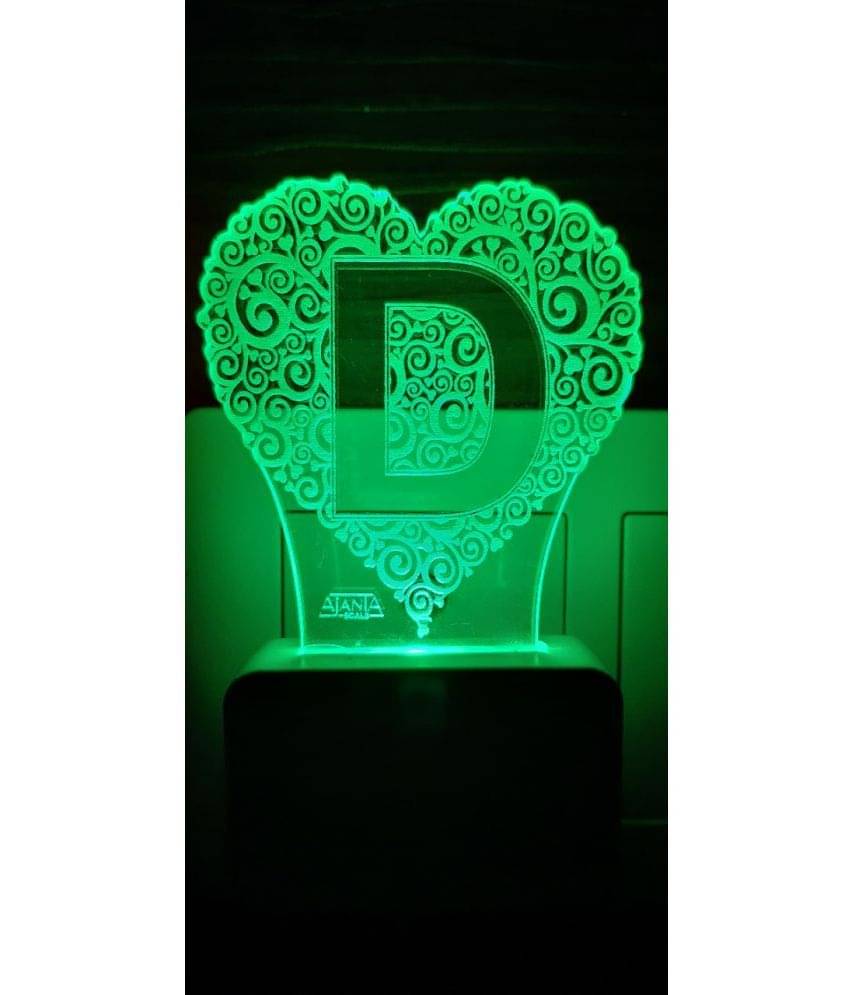     			SUPER AJANTA - Multicolor Night Lamp ( Pack of 1 )