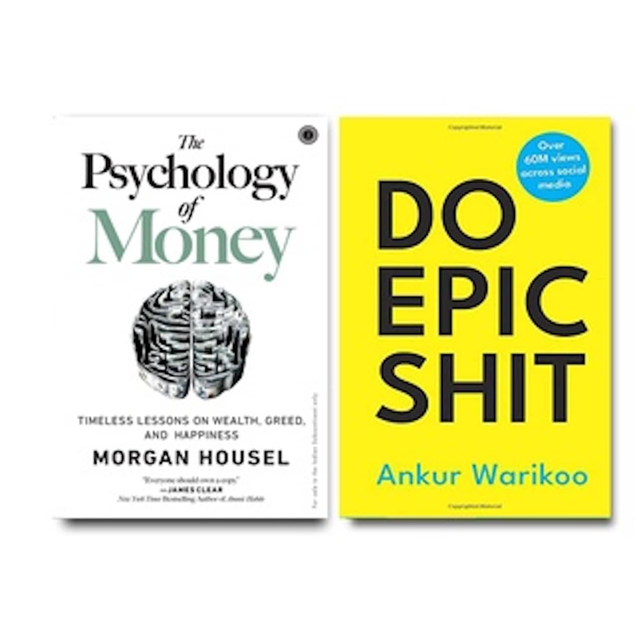 The Psychology of Money + Do Epic Shit (2 Books Combo) - Stationery | Buy online on ZillyBuy