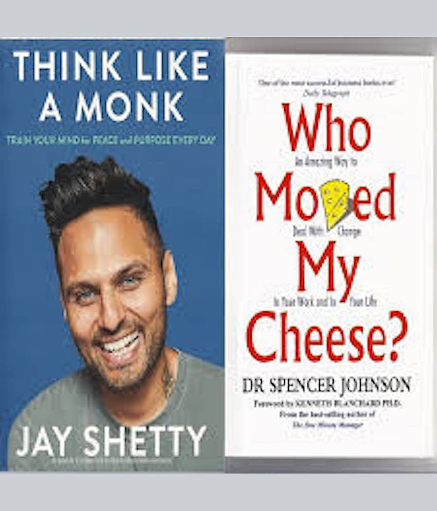 Think Like a Monk + Who Moved My Cheese? (Combo Pack) - Stationery | Buy online on ZillyBuy