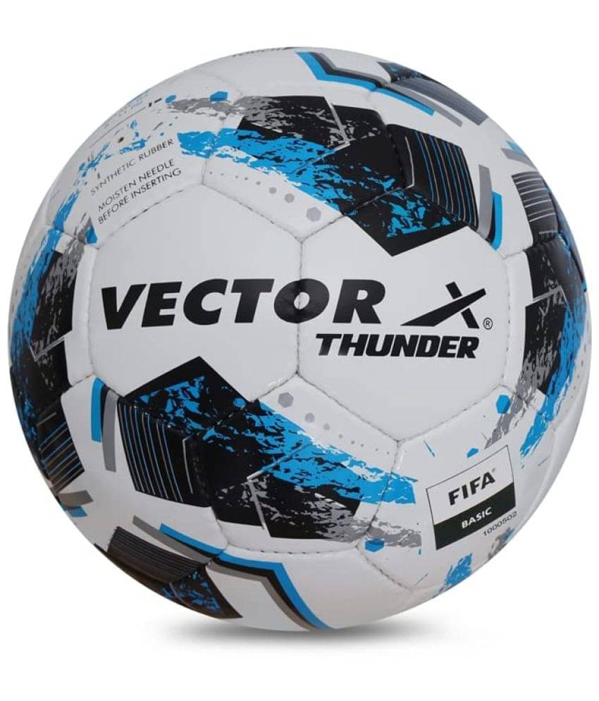 Vector X - White Synthetic Leather Football ( Pack of 1 ) Vector X - White Synthetic Leather Football ( Pack of 1 )