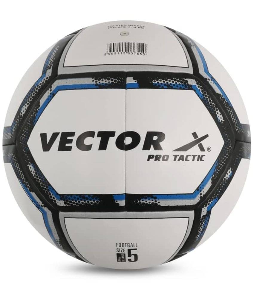 Vector X - White Synthetic Leather Football ( Pack of 1 ) Vector X - White Synthetic Leather Football ( Pack of 1 )