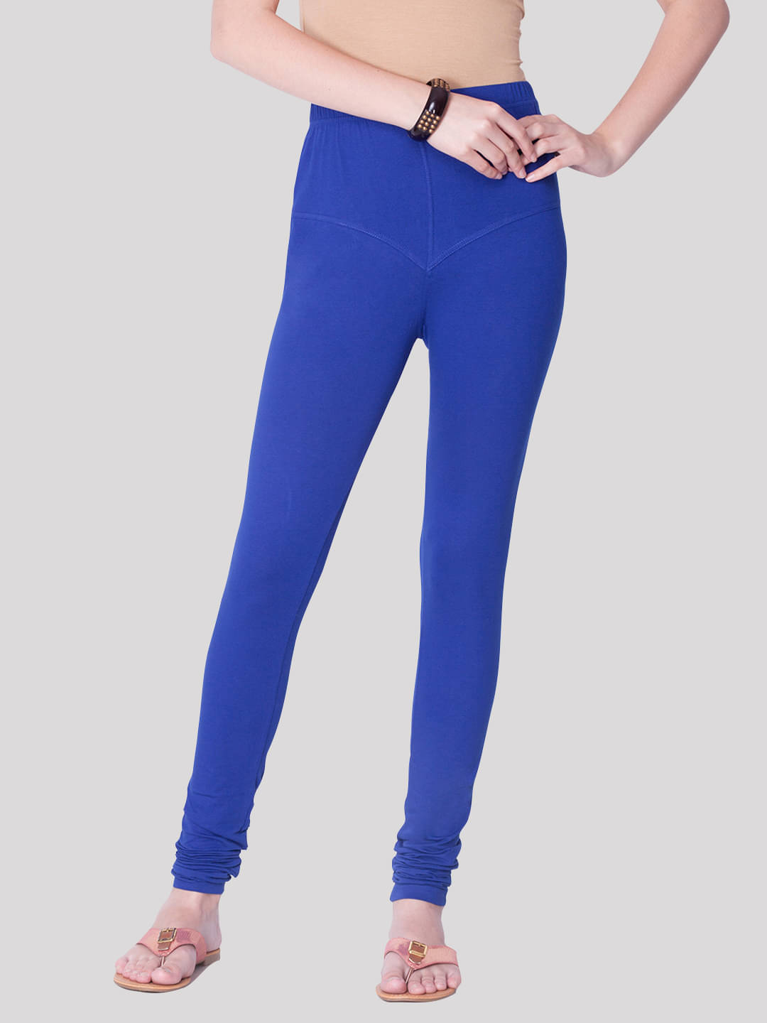 Dollar Missy - Blue Lycra Women's Leggings ( Pack of 1 ) Dollar Missy - Blue Lycra Women's Leggings ( Pack of 1 )