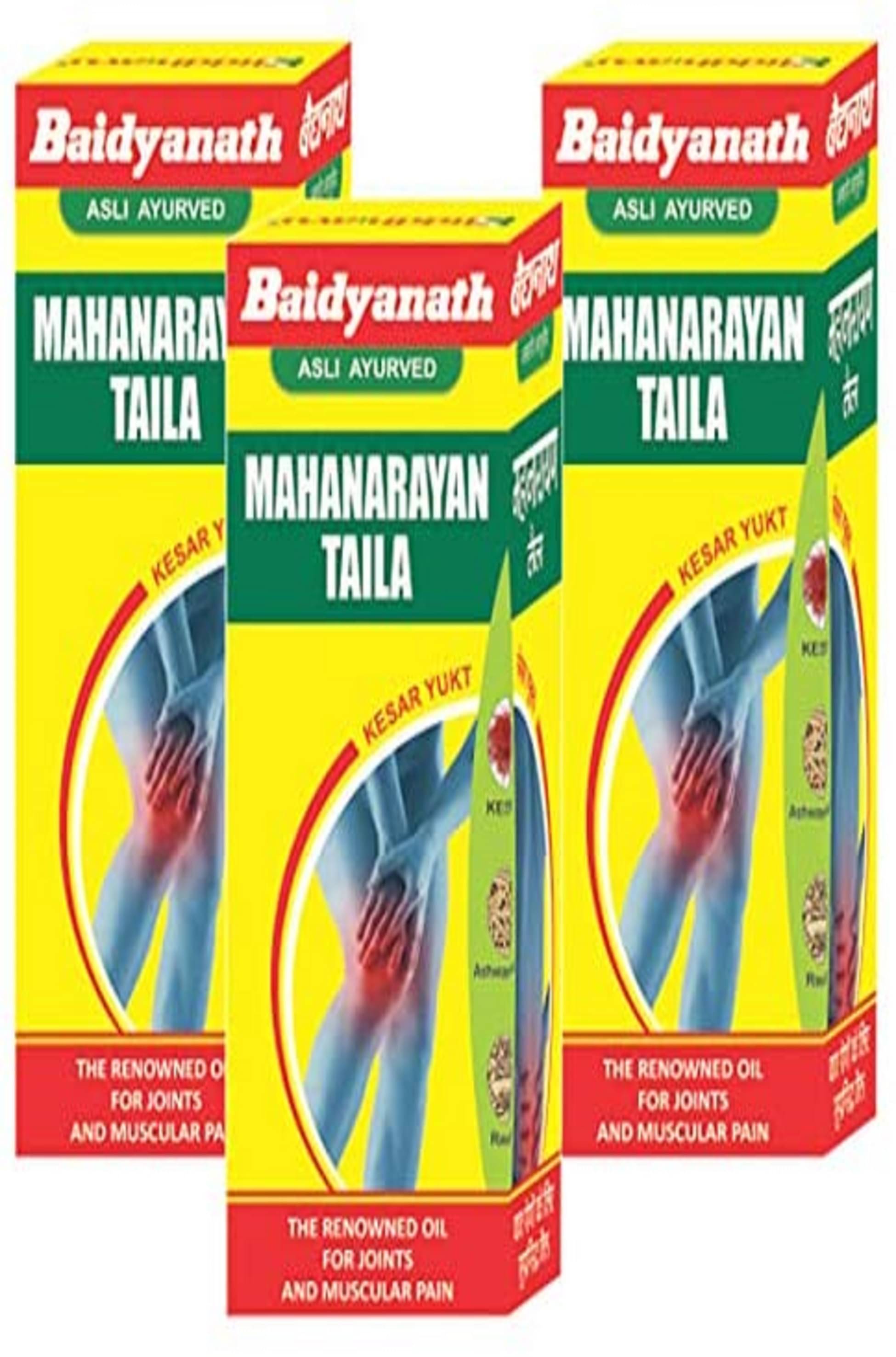     			Baidyanath BAIDYANATH MAHANARAYAN OIL (PACK OF 3)