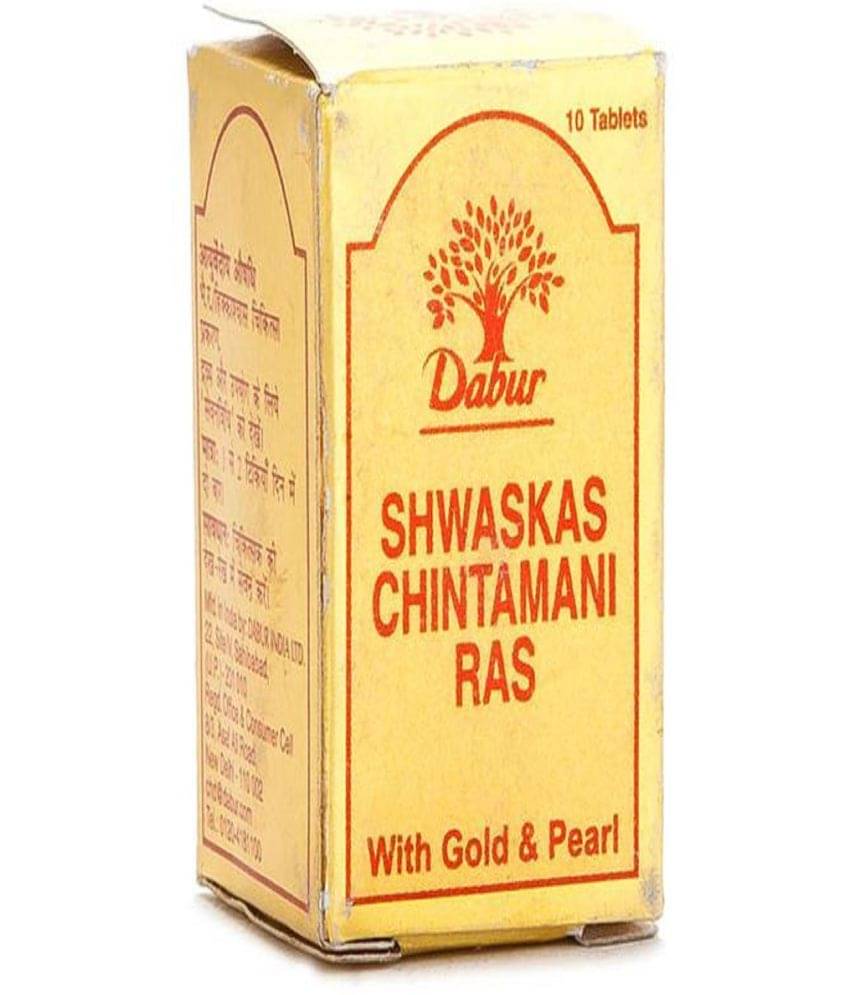     			Dabur DABUR SHWAS KAS CHINTAMANI RAS (10 TABS)