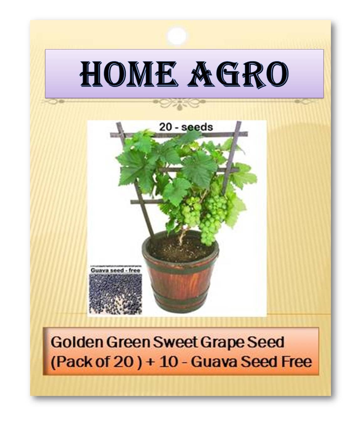 HN organic seed - Fruit Seeds ( 20 )