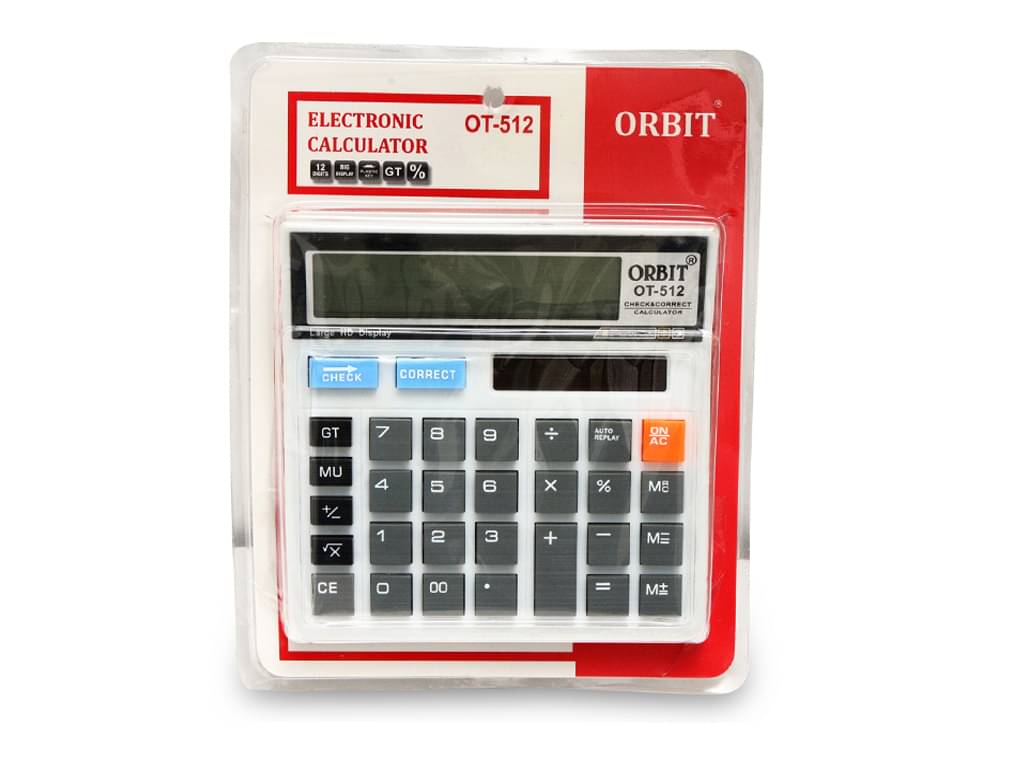 ORBITA - 12 Digits Basic Calculator ORBITA - 12 Digits Basic Calculator