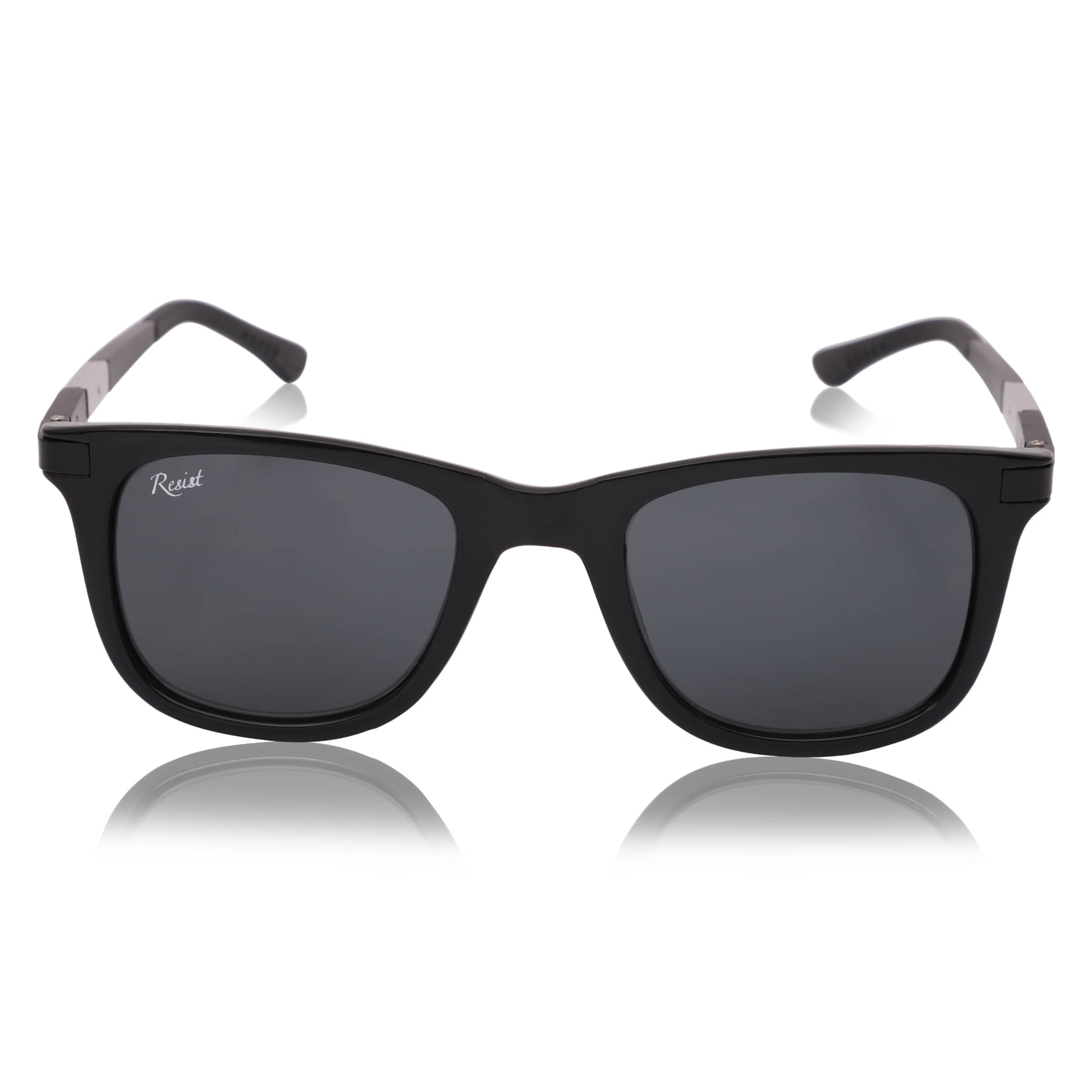 RESIST EYEWEAR Black Square Sunglasses ( Pack of 1 ) RESIST EYEWEAR Black Square Sunglasses ( Pack of 1 )