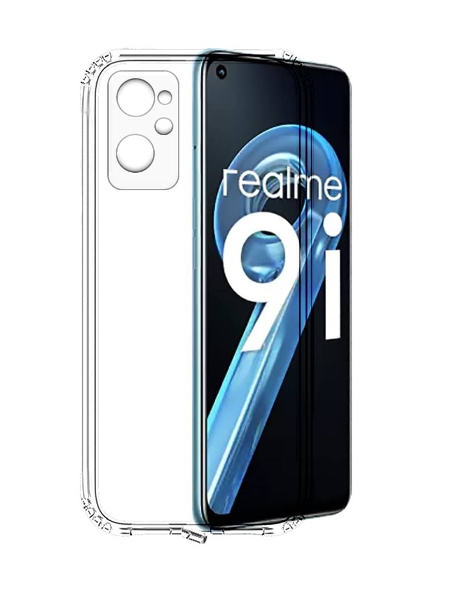 Spectacular Ace - Transparent Plain Cases Compatible For Realme 9i ( Pack of 1 )     			Spectacular Ace - Transparent Plain Cases Compatible For Realme 9i ( Pack of 1 )