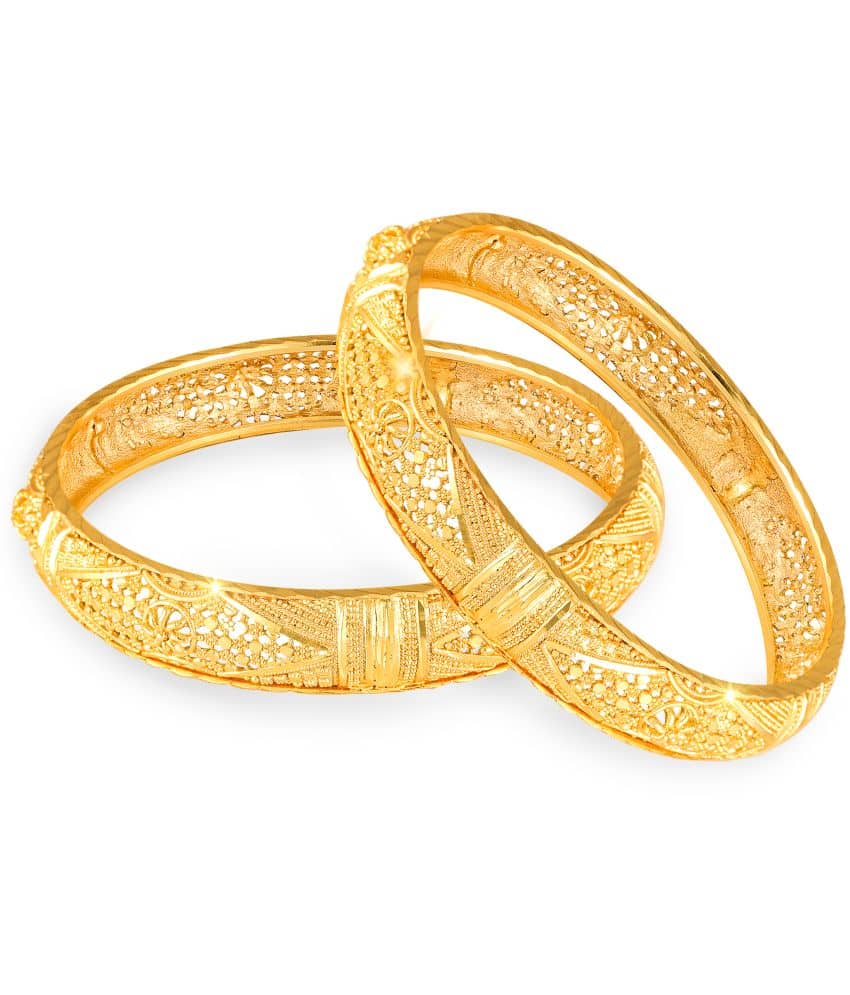 Vighnaharta - Gold Bangle ( Pack of 1 ) - Bangles & Bracelets | Buy online on ZillyBuy