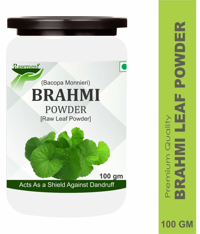 Rawmest Brahmi Leaves For Hair & Skin Care Powder 100 Gm Pack of 1