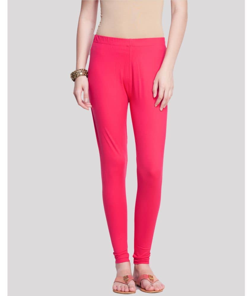 Dollar Missy - Pink Lycra Women's Leggings ( Pack of 1 )