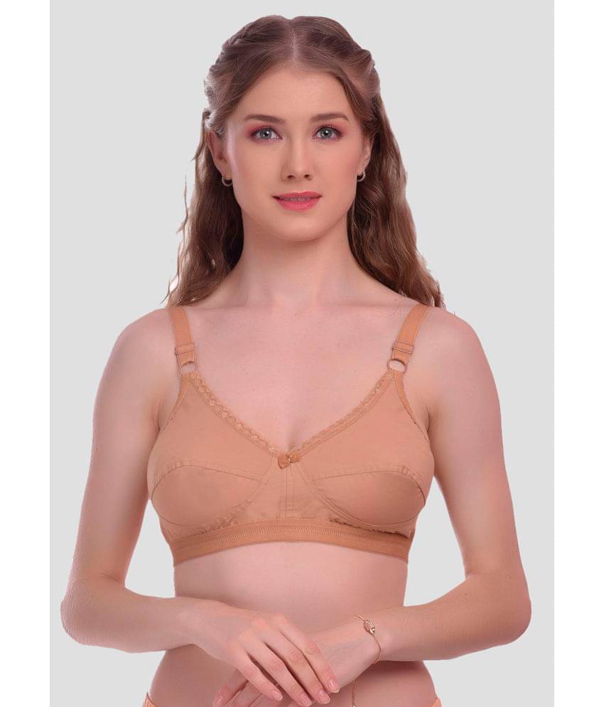     			Elina Rayon Non Padded Women's T-Shirt Bra ( Beige )