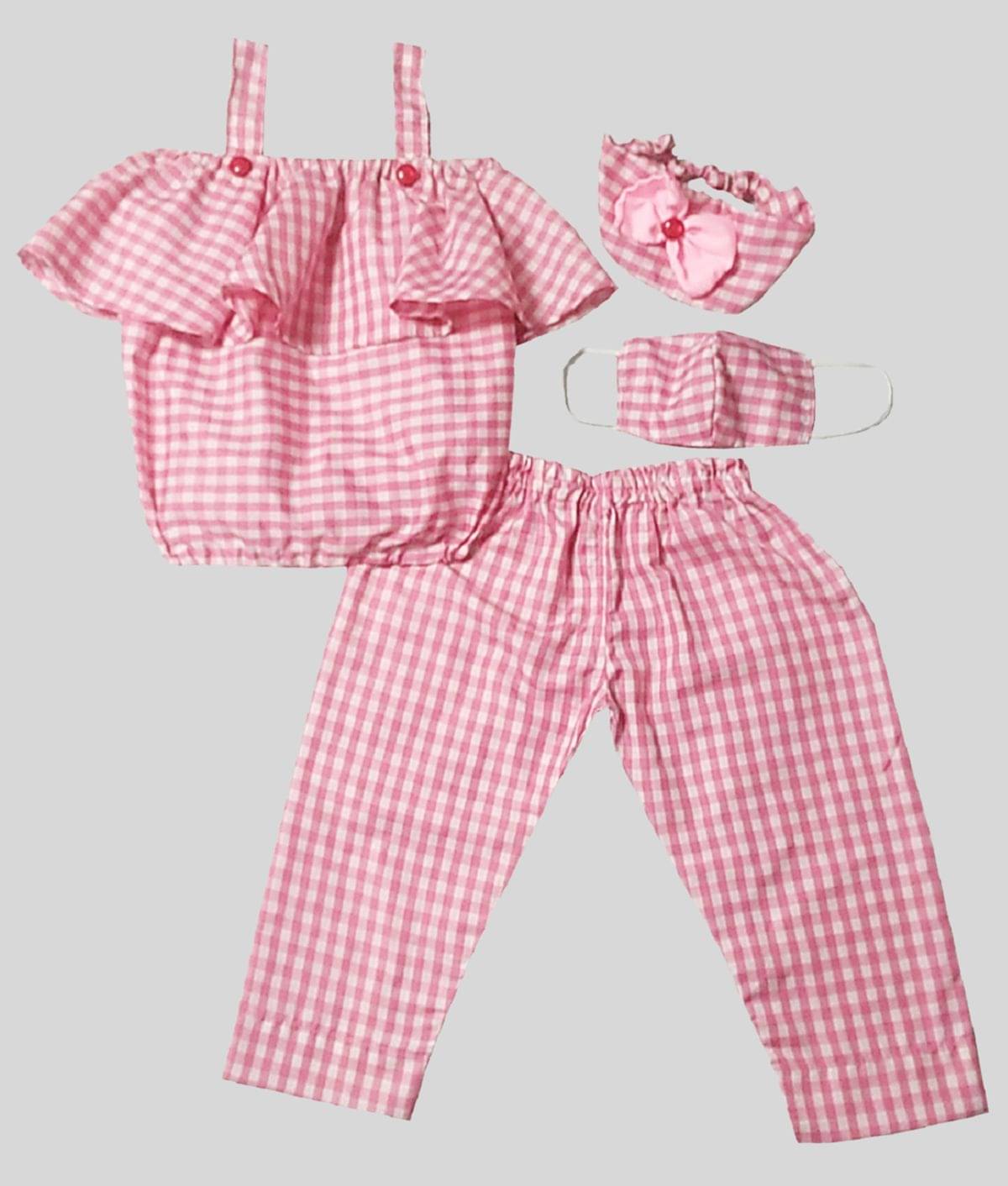     			harshvardhanmart.com Pack of 1 Baby Girls Cotton Blend Dresses ( Pink )