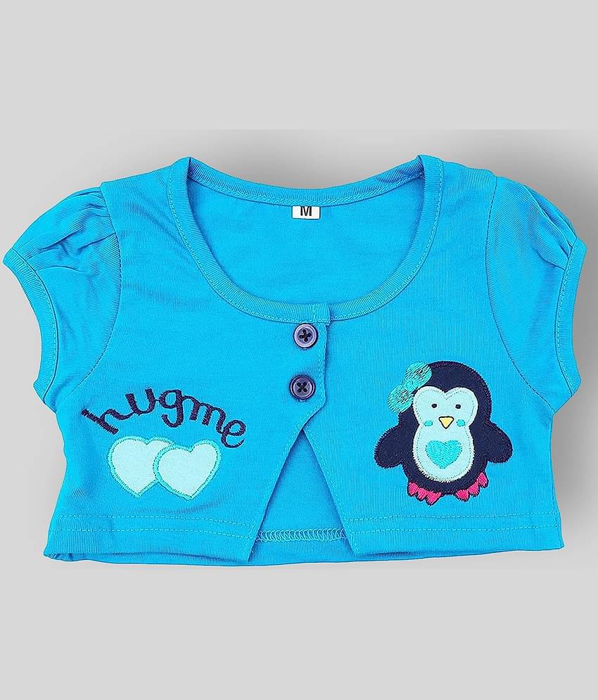 NammaBaby Pack of 1 Baby Girls Cotton Blend Dresses ( Blue )