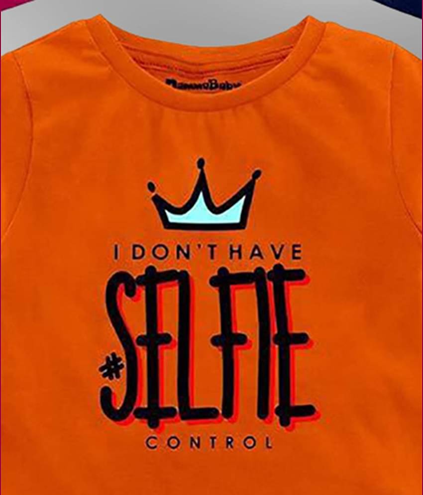 NammaBaby Pack of 3 Girls Cotton Blend T-Shirts ( Multi )