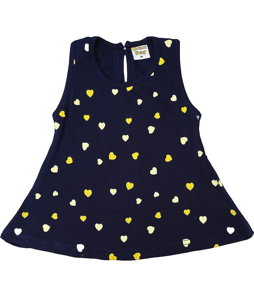 NammaBaby Pack of 1 Baby Girls Cotton Blend Dresses ( Yellow )