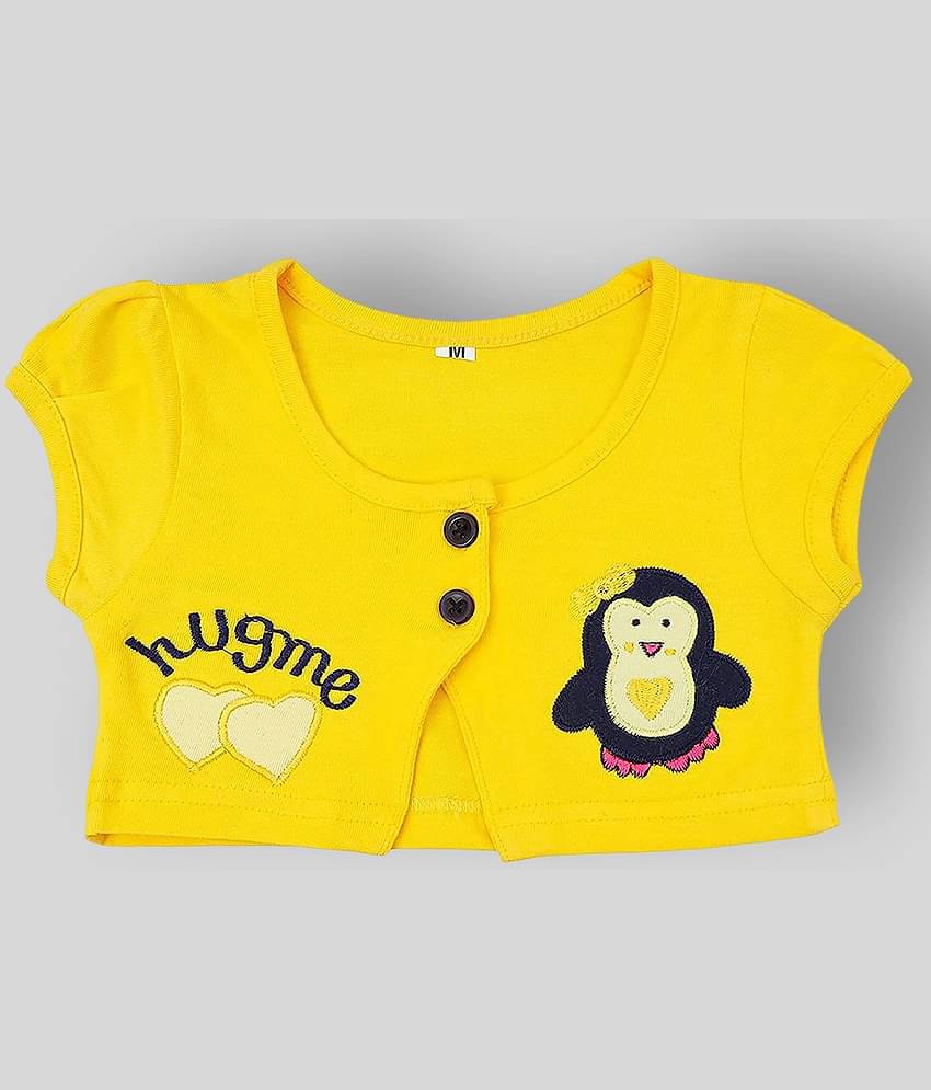 NammaBaby Pack of 1 Baby Girls Cotton Blend Dresses ( Yellow )