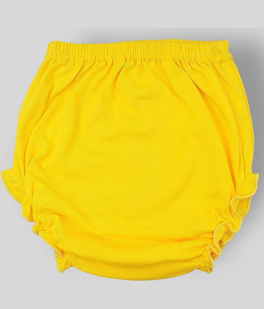 NammaBaby Pack of 1 Baby Girls Cotton Blend Dresses ( Yellow )
