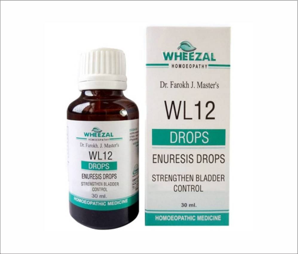     			Wheezal WL-12 Enuresis Drops (30ml) (PACK OF TWO) Drops 30 ml