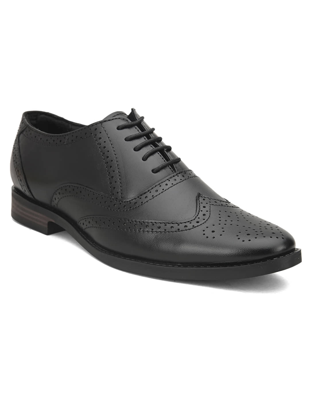 Fashion Victim - Black Men's Brogue Formal Shoes - Formal Shoes | Buy online on ZillyBuy