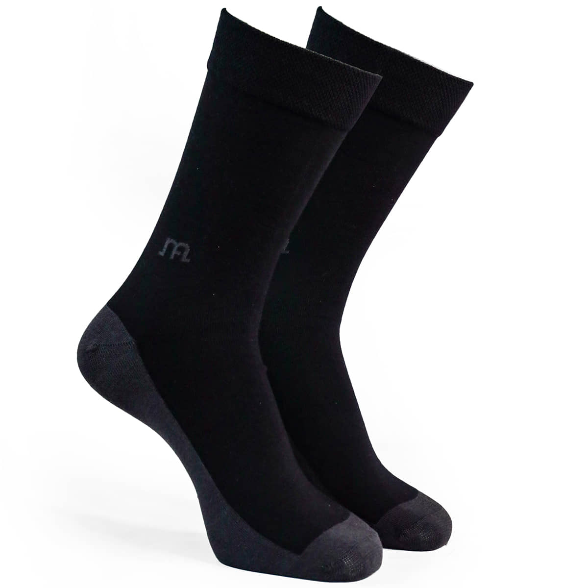 Man Arden - Black Cotton Men's Mid Length Socks ( Pack of 1 ) - Socks | Buy online on ZillyBuy
