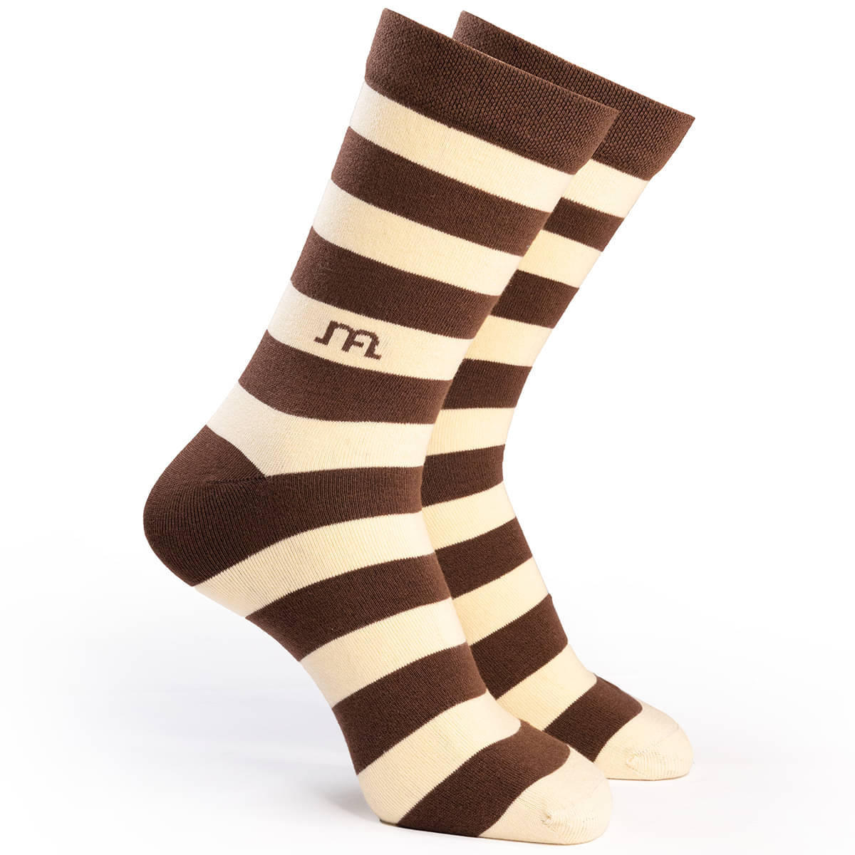     			Man Arden - Brown Cotton Men's Mid Length Socks ( Pack of 1 )