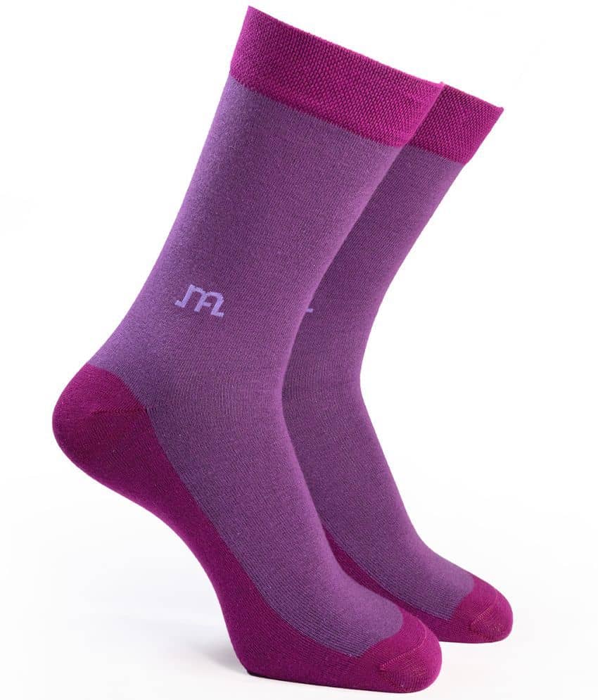Man Arden Placid Magenta Edition Designer Socks, Casual, Office, Egyptian Premium Cotton Quality, 1 Pair - Socks | Buy online on ZillyBuy