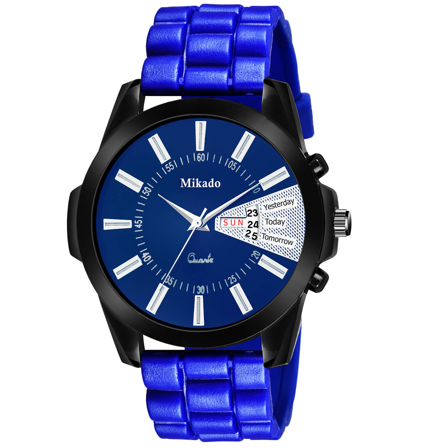     			Mikado - Blue Silicon Analog Men's Watch