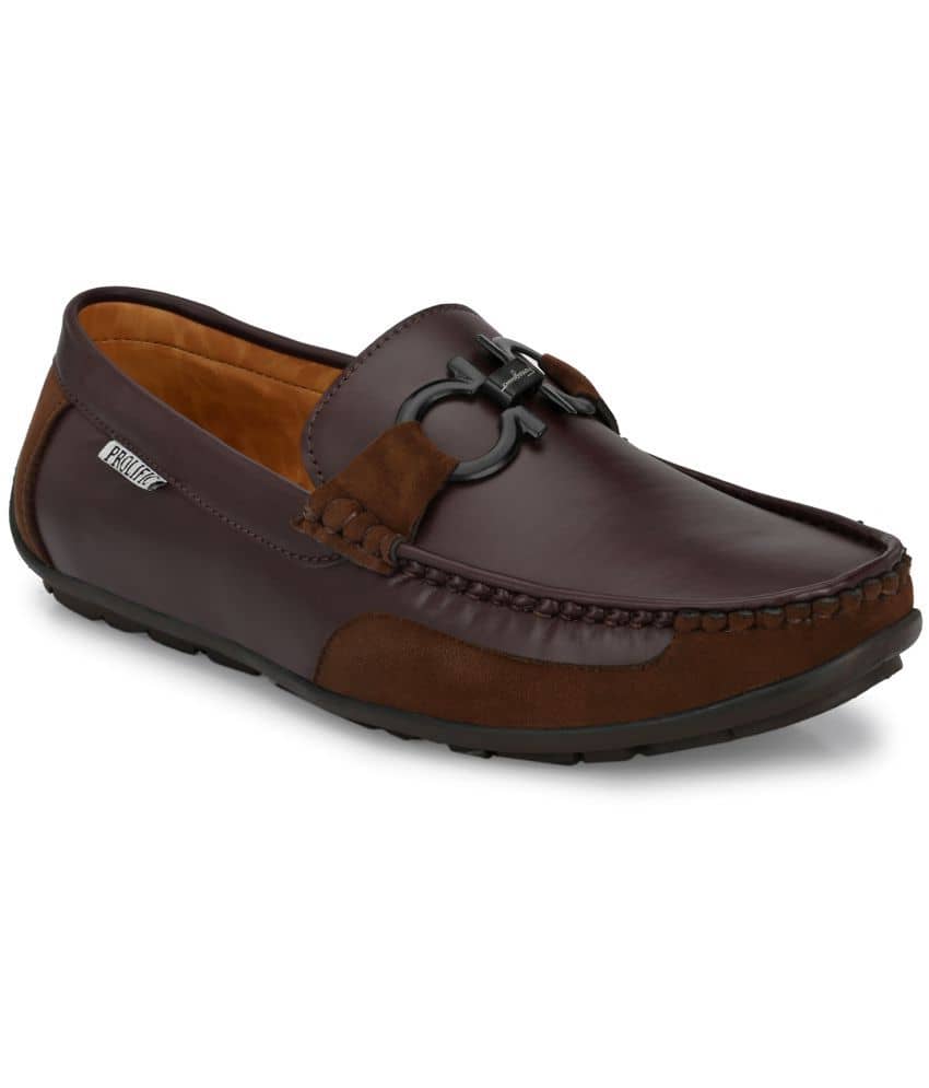 Prolific - Brown Men's Horsebit - Formal Shoes | Buy online on ZillyBuy