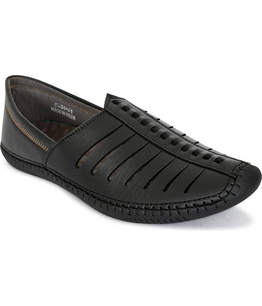 YOU LIkE - Black Men's Jutti - Ethnic Shoes | Buy online on ZillyBuy