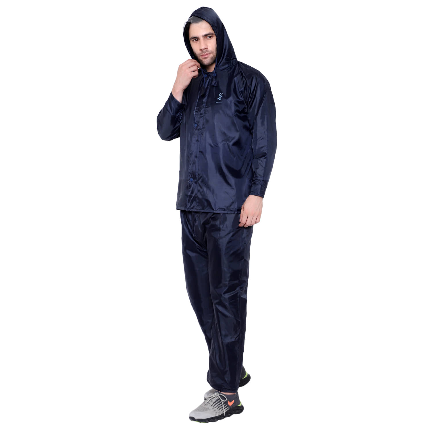 Zacharias Raincoat Set - Blue